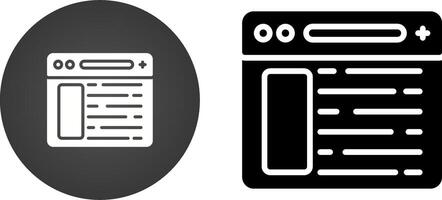 Browser Vector Icon