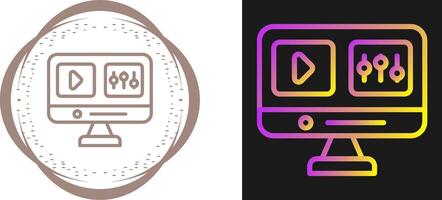 Video Editing Vector Icon