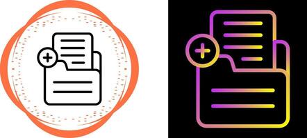 Document Add Vector Icon