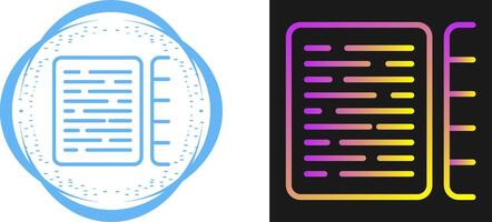 Document Indexing Vector Icon