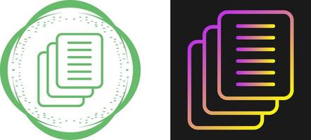 Document Version Control Vector Icon