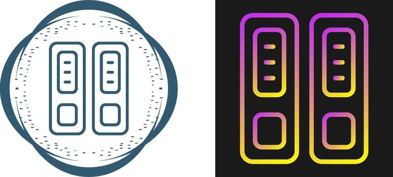 icono de vector de carpeta