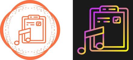 Music File Vector Icon