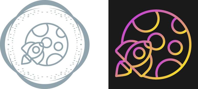 icono de vector de cohete