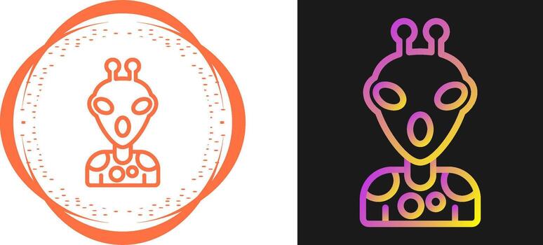 Alien Vector Icon
