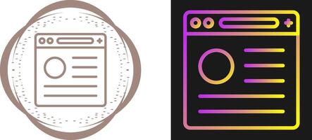 Browser Vector Icon