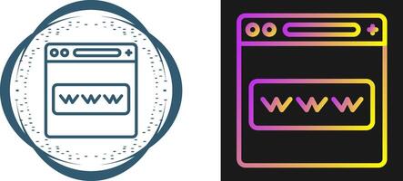 World Wide Web Vector Icon