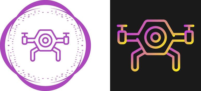 icono de vector de dron