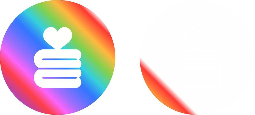 Love blanket Vector Icon