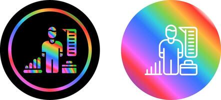 HR Analytics Vector Icon