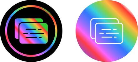 Document Insert Section Vector Icon