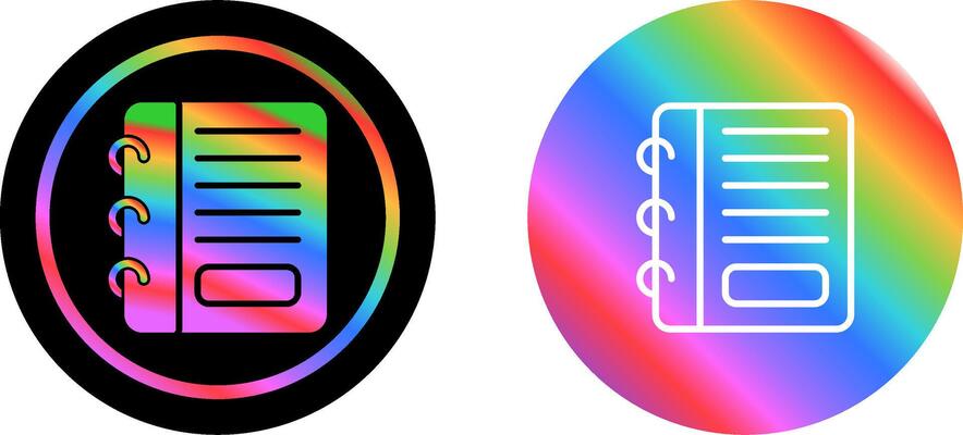 Notepad Vector Icon