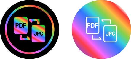 Document Conversion Vector Icon
