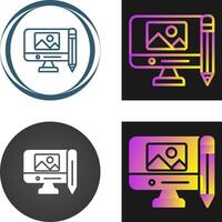 Digital Art Vector Icon