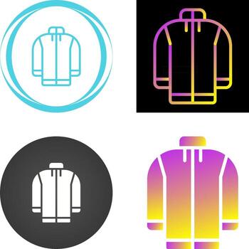 Fleece jacket Vector Icon