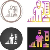 HR Analytics Vector Icon