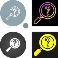 Problem Framing Vector Icon