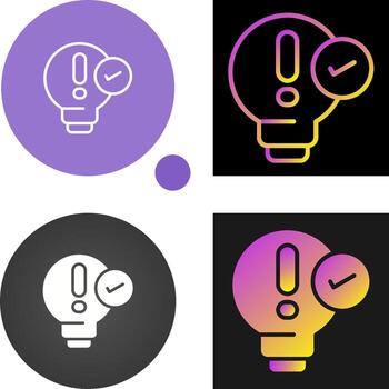 Problem Statement Vector Icon