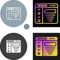 Design Brief Vector Icon