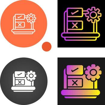 User Testing Vector Icon