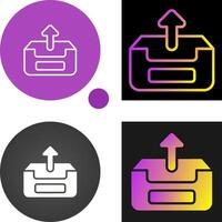 Outbox Vector Icon