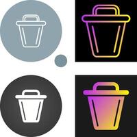 Trash Vector Icon