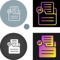 Document Share Vector Icon