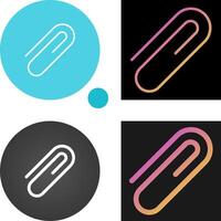 Paperclip Vector Icon