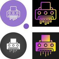 Document Cut Vector Icon