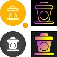 Recycling bin Vector Icon