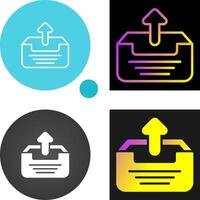 Outbox Vector Icon