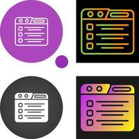 Task Manager Vector Icon