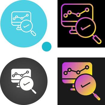 icono de vector de prueba