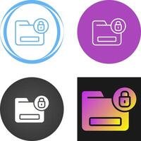 Document Encryption Vector Icon