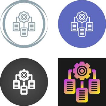 Document Integration Vector Icon