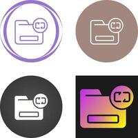 Document Backup Vector Icon