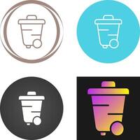 Trash Can Vector Icon