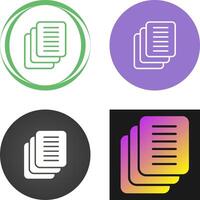 Document Version Control Vector Icon