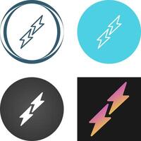 Lightning Vector Icon