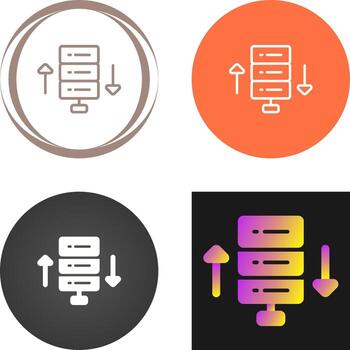 Bandwidth Vector Icon