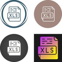 XLS Vector Icon