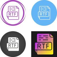 RTF Vector Icon