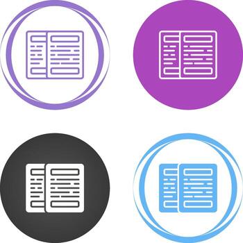 icono de vector de documento