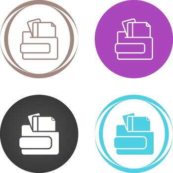 icono de vector de documento