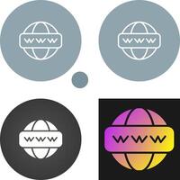 World Wide Web Vector Icon