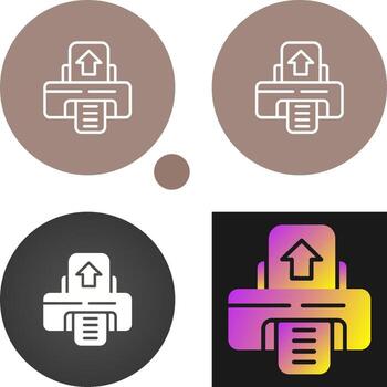 Printer Vector Icon