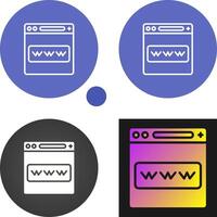 World Wide Web Vector Icon