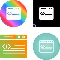 Web Development Vector Icon