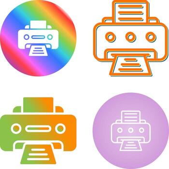 Printer Vector Icon