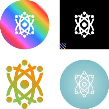 icono de vector de física